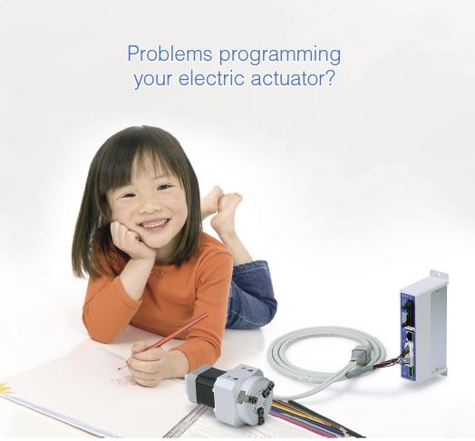 problem programming electric actuators